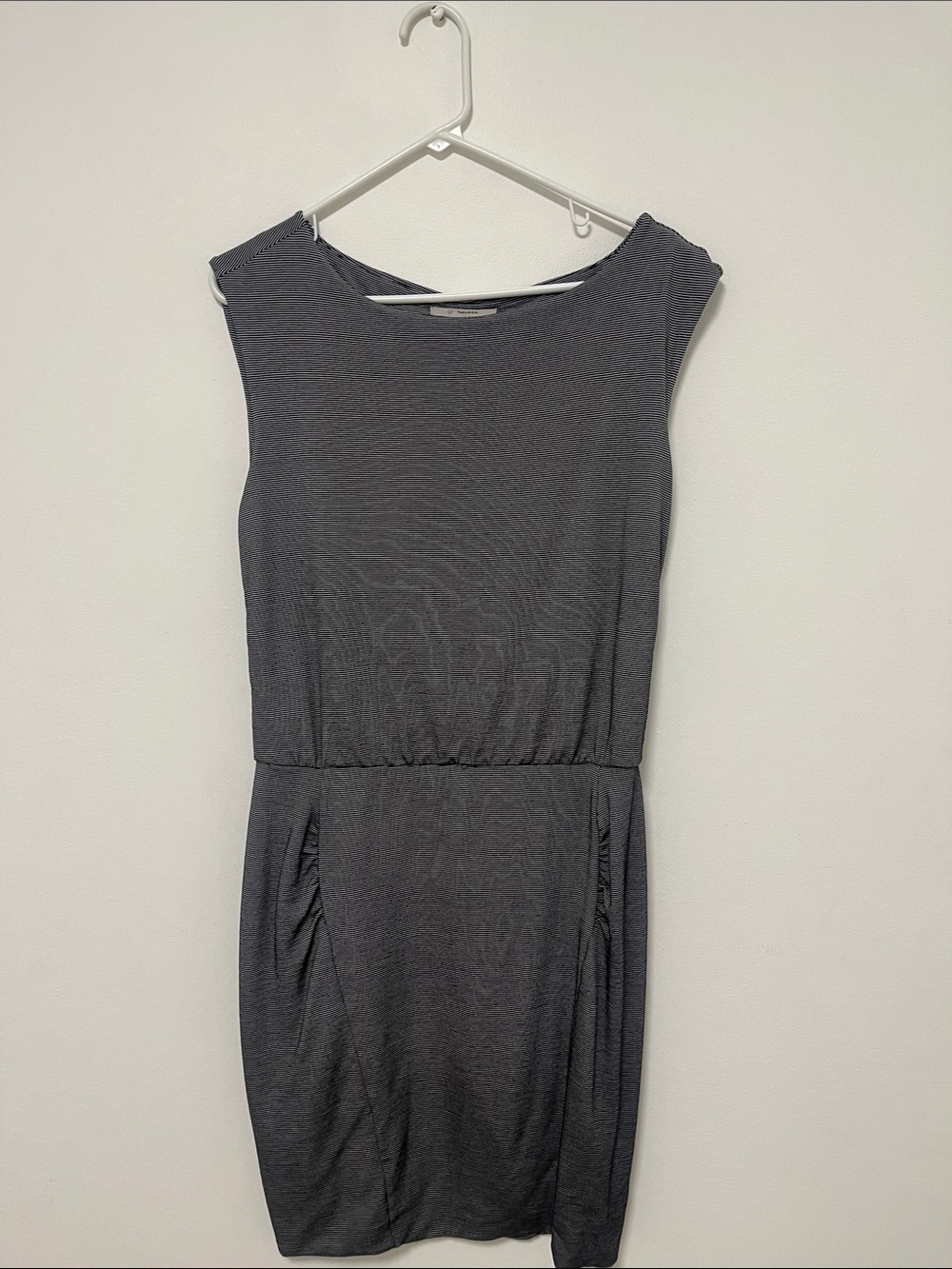 Athleta Charcoal Sleeveless Mini Dress
